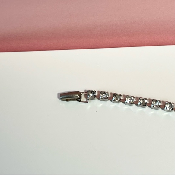 Vintage retro rhinestone bling bracelet - Picture 3 of 3